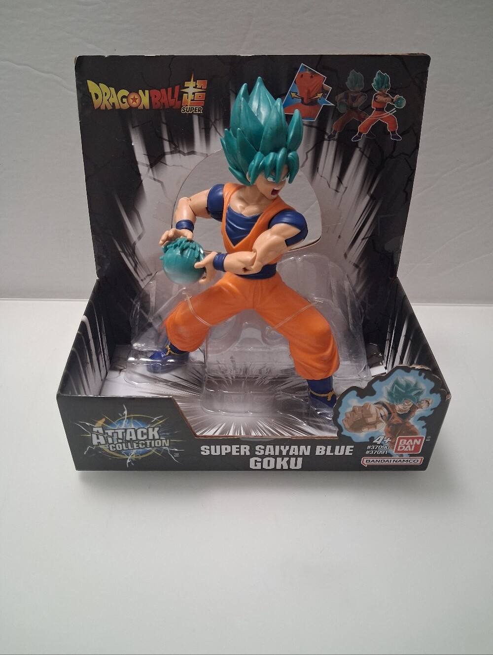 Super Saiyan Blue Goku Action Figure - Blue & Orange